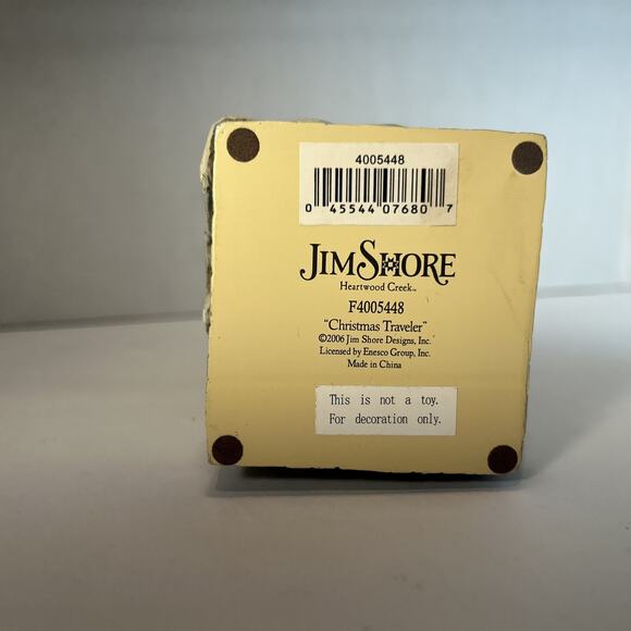 Jim Shore Heartwood Creek Christmas Traveler Santa Figurine 2006 #4008107 - Picture 8 of 9